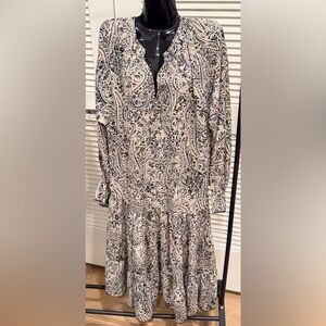 Retro bohemian dress